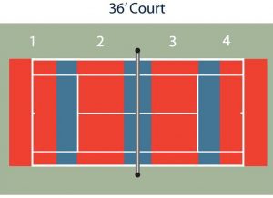 36 ft court